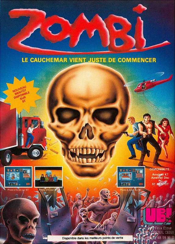 Zombi - C64 Advert