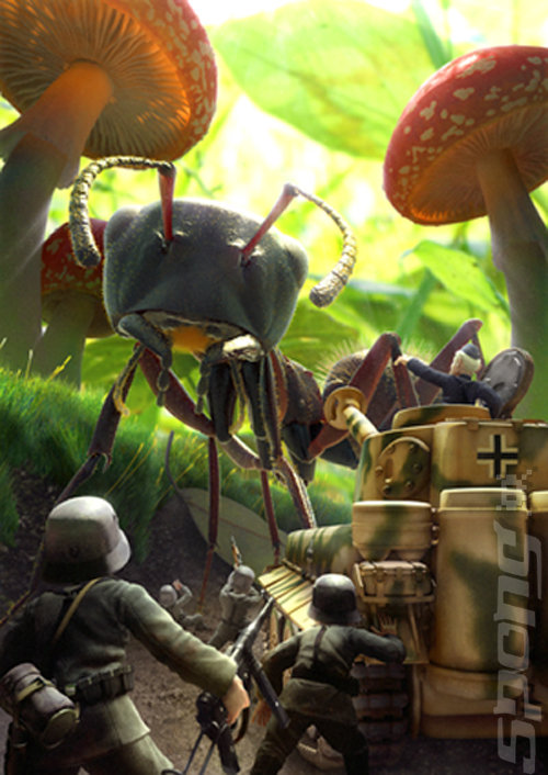 Bugs Vs Tanks - 3DS/2DS Artwork