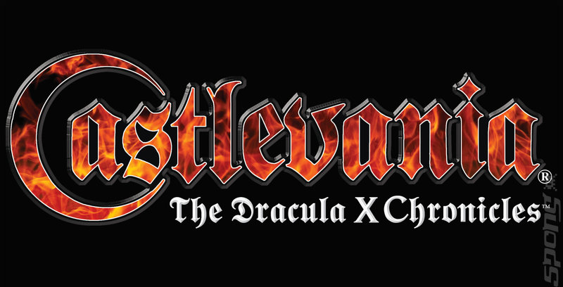 Castlevania: The Dracula X Chronicles - PSP Artwork