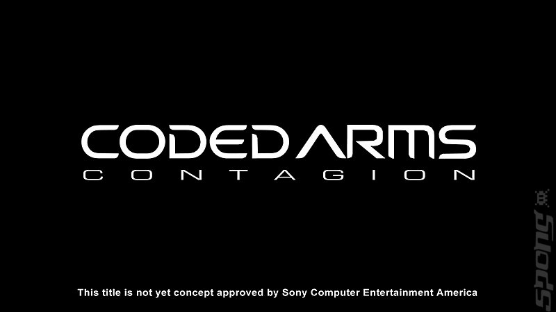 Coded Arms Contagion - PSP Artwork