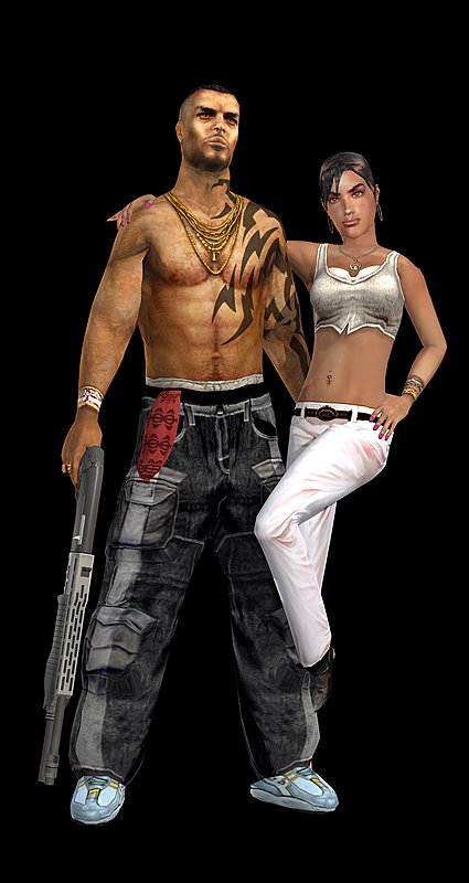 Crime Life: Gang Wars - PS2 Artwork