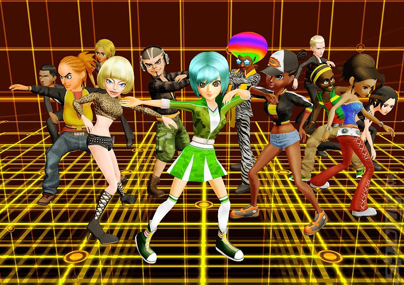 Dancing Stage: Hottest Party - Wii Artwork