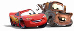 Disney Presents a PIXAR film: Cars - GameCube Artwork
