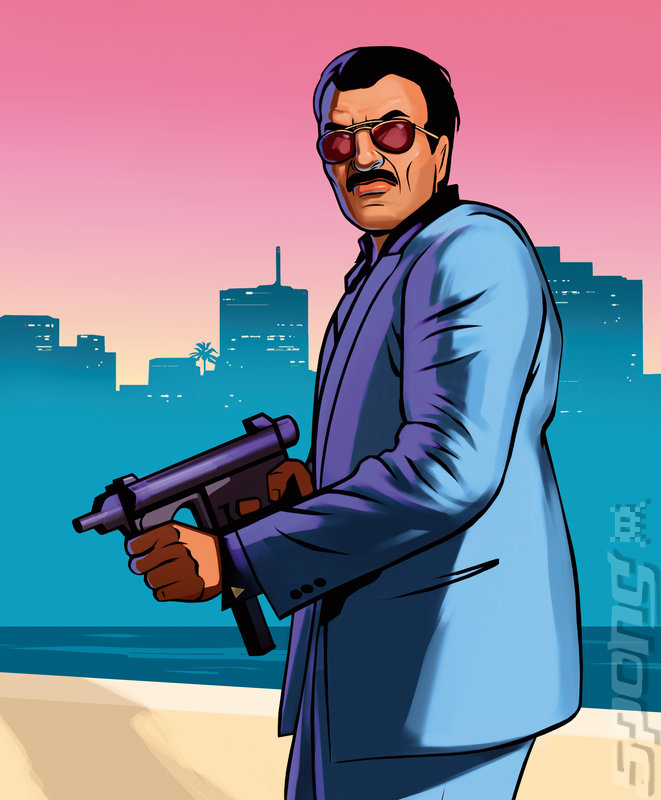 Grand Theft Auto: Vice City Stories - PS2 Artwork