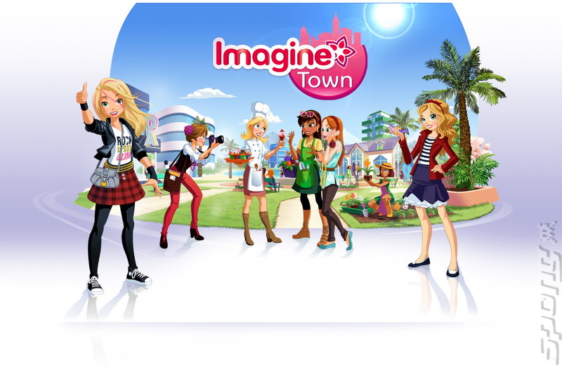 Imagine Town - Xbox 360 Artwork