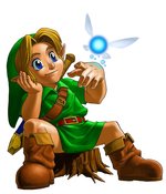 Legend of Zelda, The: Ocarina of Time - Wii Artwork