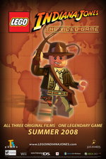 Lego Indiana Jones: The Original Adventures - Wii Artwork