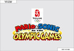 Mario & Sonic at the Olympic Games - Wii Artwork