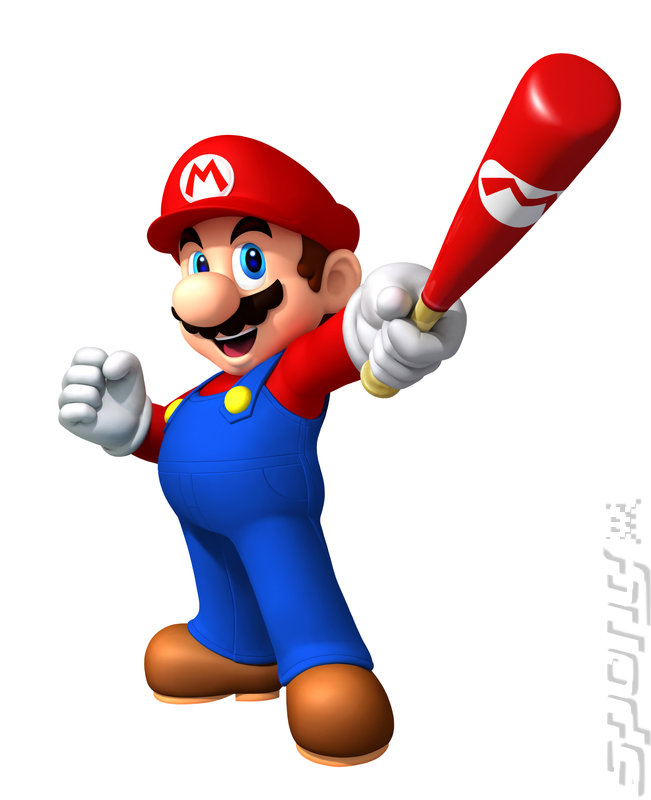 Mario Super Sluggers - Wii Artwork