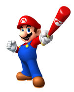 Mario Super Sluggers - Wii Artwork