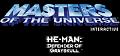 Masters of the Universe: He-Man Defender of Grayskull - PS2 Artwork