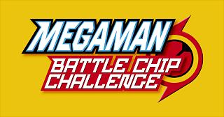 Mega Man Battle Chip Challenge - GBA Artwork
