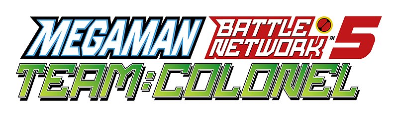Mega Man Battle Network 5 - Team Colonel - GBA Artwork