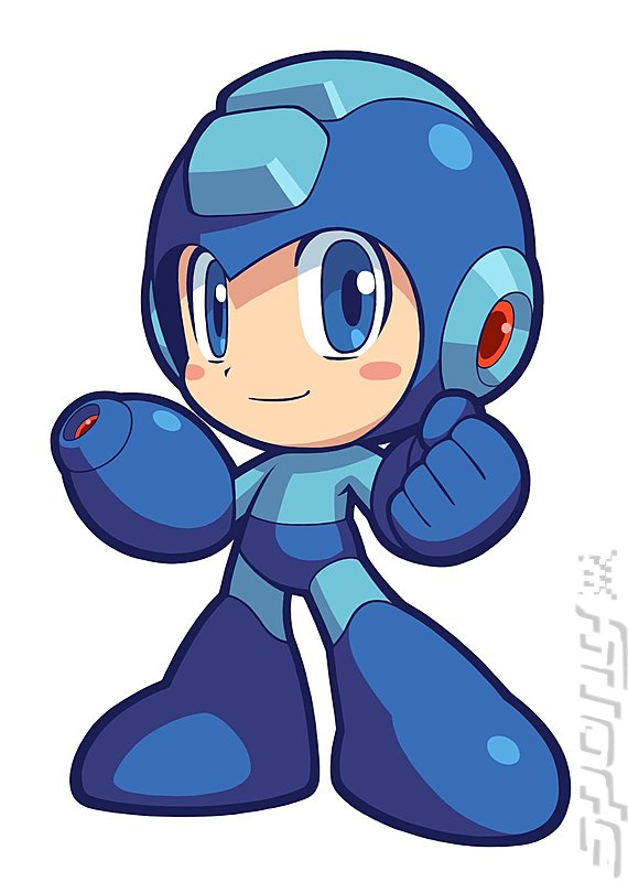 Mega Man: Powered Up - PSP Artwork