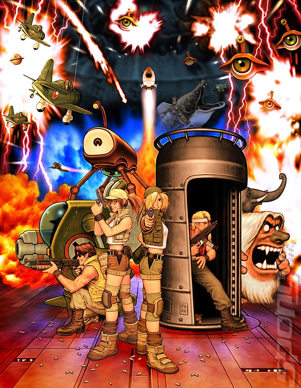 Metal Slug Anthology - PSP Artwork