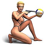 Outlaw Volleyball Remixed - PS2 Artwork