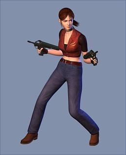 Resident Evil: Code Veronica - Dreamcast Artwork