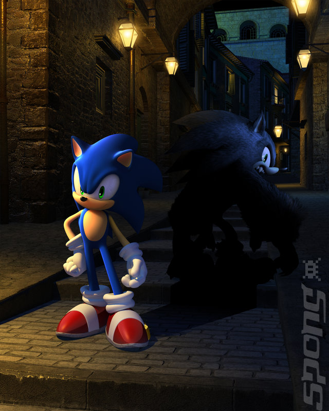 Sonic Unleashed - PS2 Artwork
