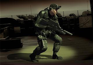 Tom Clancy's Splinter Cell - GameCube Artwork