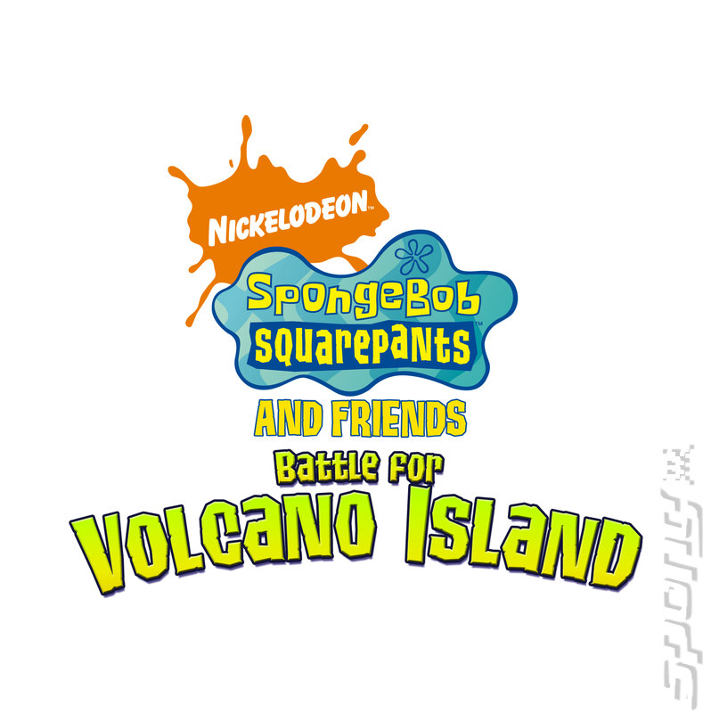 SpongeBob SquarePants and Friends: Battle For Volcano Island - DS/DSi Artwork