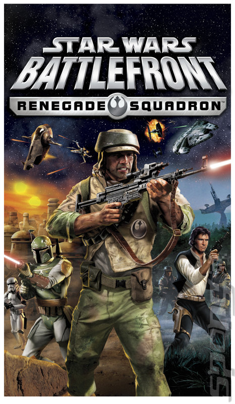 Star Wars Battlefront: Renegade Squadron - PSP Artwork