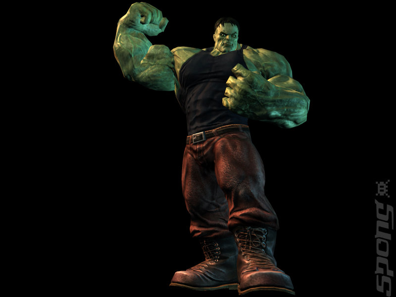 The Incredible Hulk - Wii Artwork