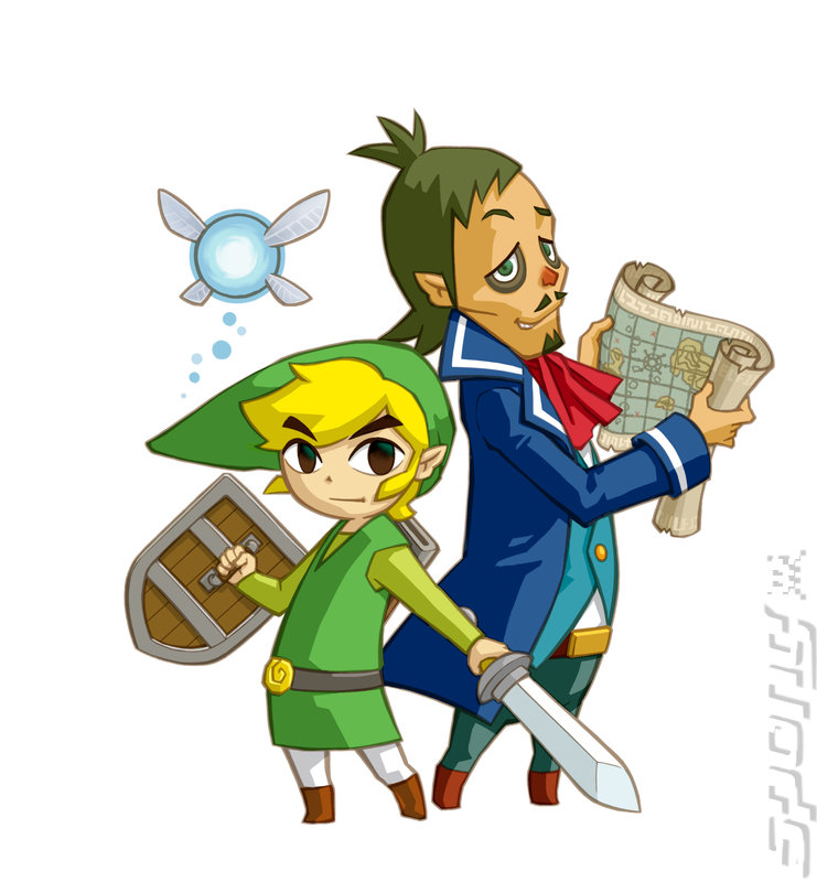 The Legend of Zelda: Phantom Hourglass - DS/DSi Artwork