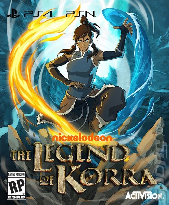 The Legend of Korra - PS4 Artwork