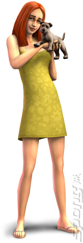 The Sims 2: Pets - PSP Artwork