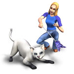 The Sims 2: Pets - DS/DSi Artwork