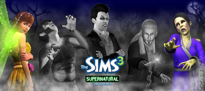 The Sims 3: Supernatural - Mac Artwork