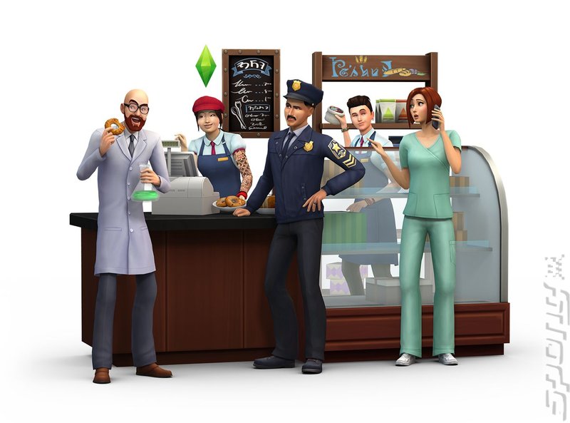 The Sims 4: Get to Work - Mac Artwork