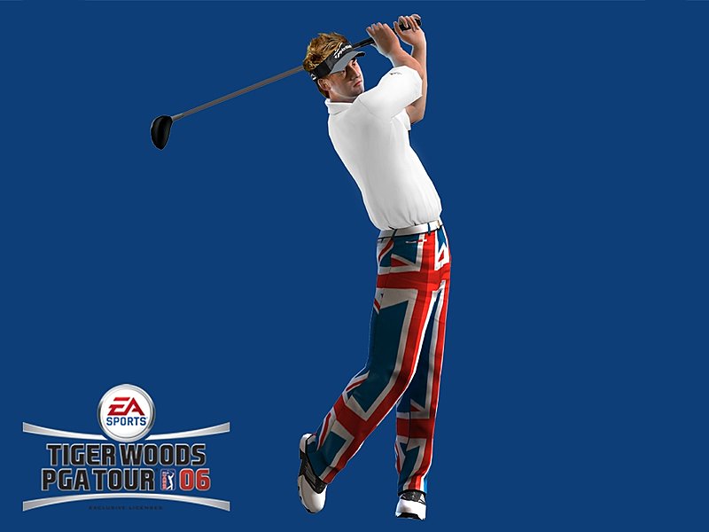 Tiger Woods PGA Tour 06 - PSP Artwork
