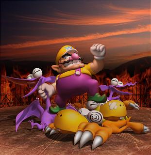 Wario World - GameCube Artwork