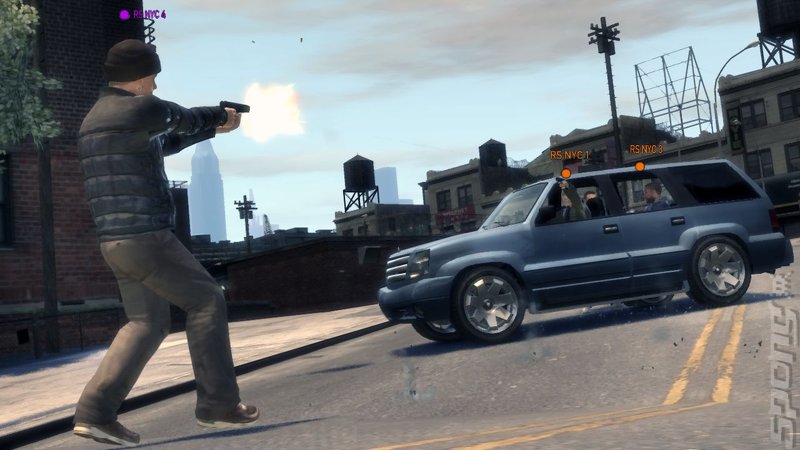 Pocket Plays GTA IV Multi-Player Editorial image