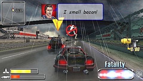 Pursuit Force (PSP) Editorial image