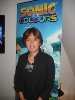 Sonic Colours Producer, Takashi Iizuka Editorial image