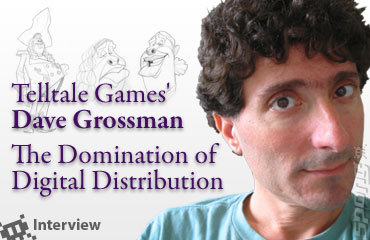 Telltale Games' Dave Grossman Editorial image