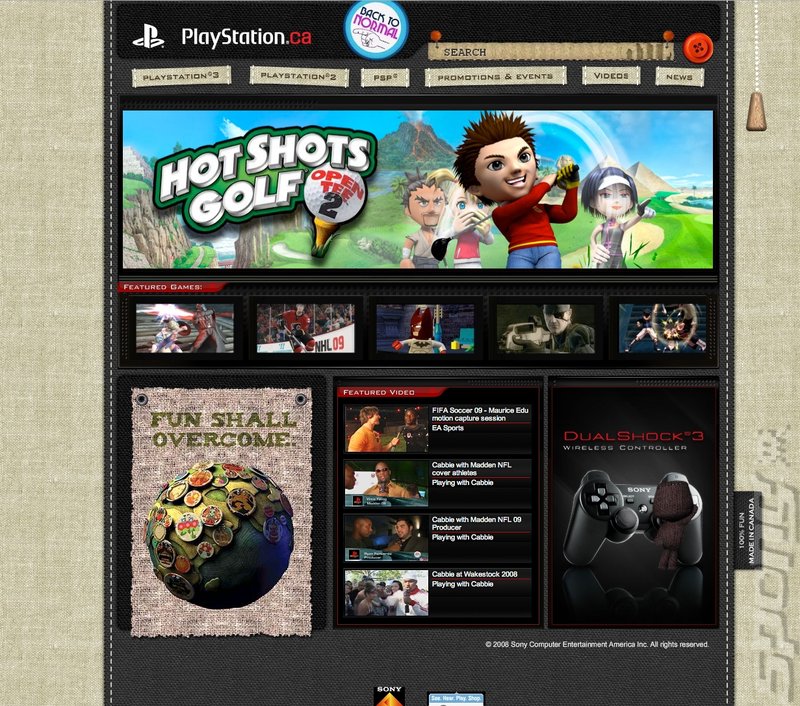 Canadian PlayStation Site Attacked by Sackboy News image