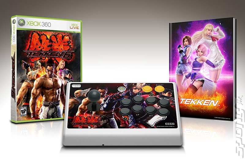 Tekken 6: PS3 and Xbox 360 Wireless Fight Sticks! News image