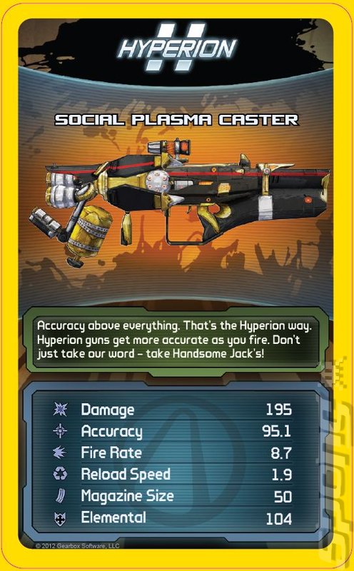 "Ultra Rare" Borderlands 2 Top Trump Cards for Indies News image