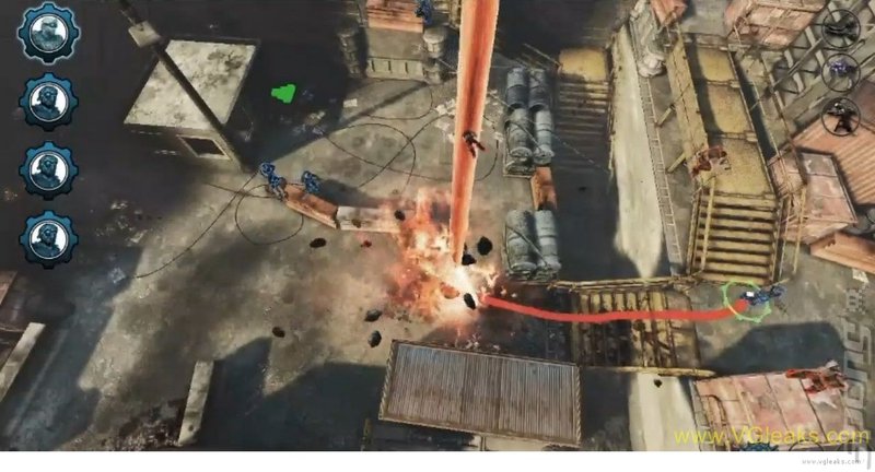 Gears of War Tactics: Images of Kinect-Based RTS Surface News image