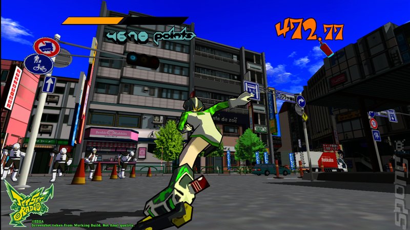 SEGA Announces Jet Set Radio HD, Screenshots News image