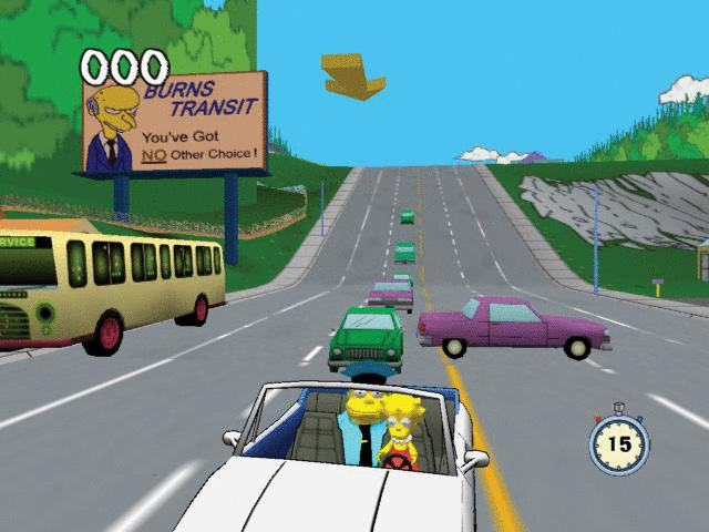 Simpsons Road Rage on PlayStation 2. First Look! News image
