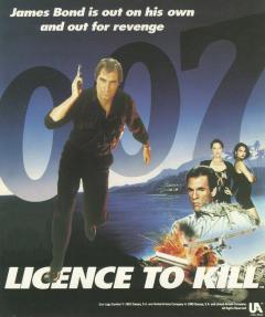 007: Licence to Kill - Amiga Cover & Box Art