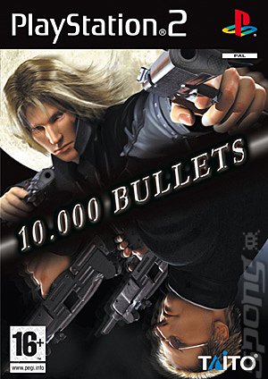 10,000 Bullets - PS2 Cover & Box Art