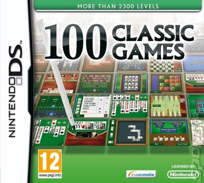 100 Classic Games - DS/DSi Cover & Box Art