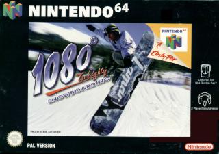 1080� Snowboarding - N64 Cover & Box Art