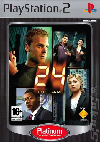 24: The Game - PS2 Cover & Box Art