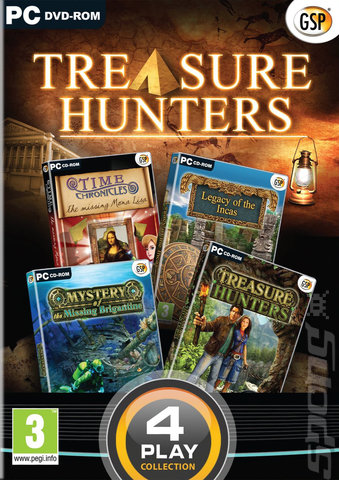 4Play Collection: Treasure Hunters - PC Cover & Box Art